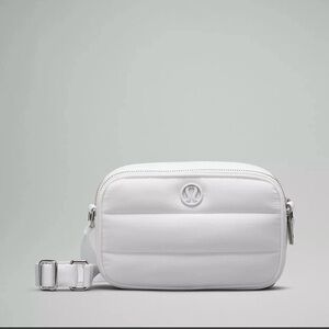 Lululemon White Crossbody Camera Bag